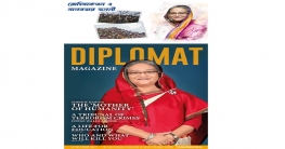 Hon’ble PM Sheikh Hasina On Cover Diplomat Magazine